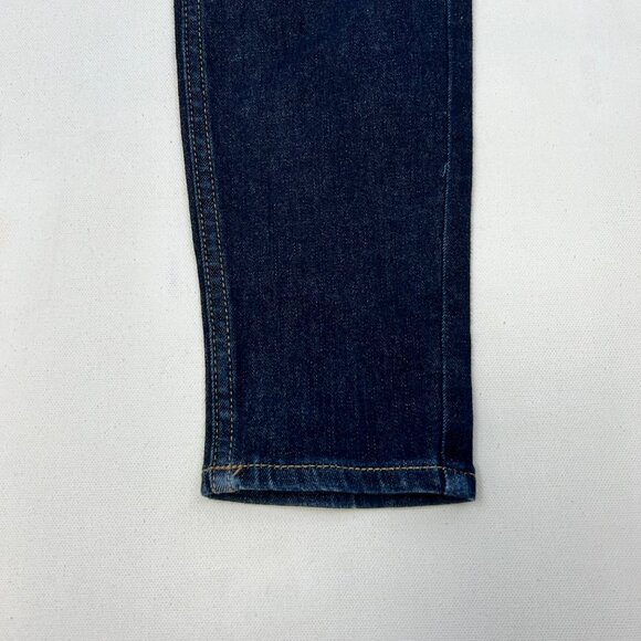 WHBM The Sculpt Skinny Ankle Jeans Dark Wash Mid Rise Size 2 - Picture 4 of 9
